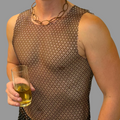 CRYSTAL MESH TOP