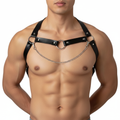 LEATHER CHAIN HARNESS